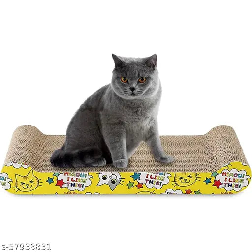 Large Bed-Type Cat Scratching Board | 2-in-1 Scratch & Lounge Cat Bed