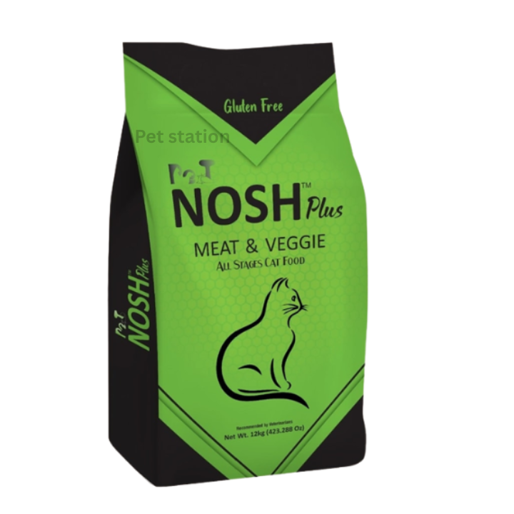 Nosh PLUS Adult Cat Food – Meat And Veggie