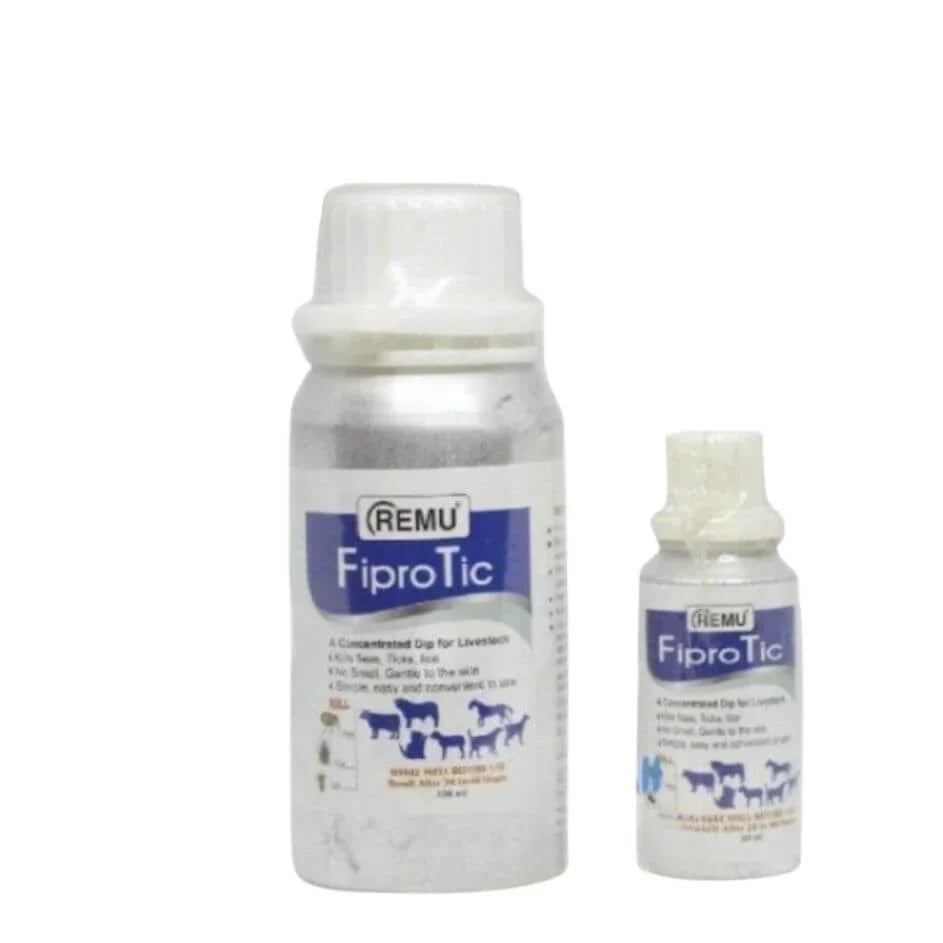 Remu Fiprotic Dip – Concentrated Flea, Tick & Lice Treatment for Cats & Dogs