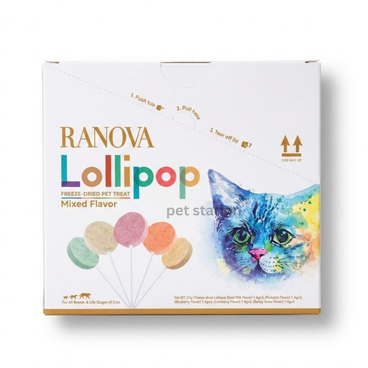 Ranova Lollipop Pet Treat Mixed Pack – Premium Variety Pet Treats