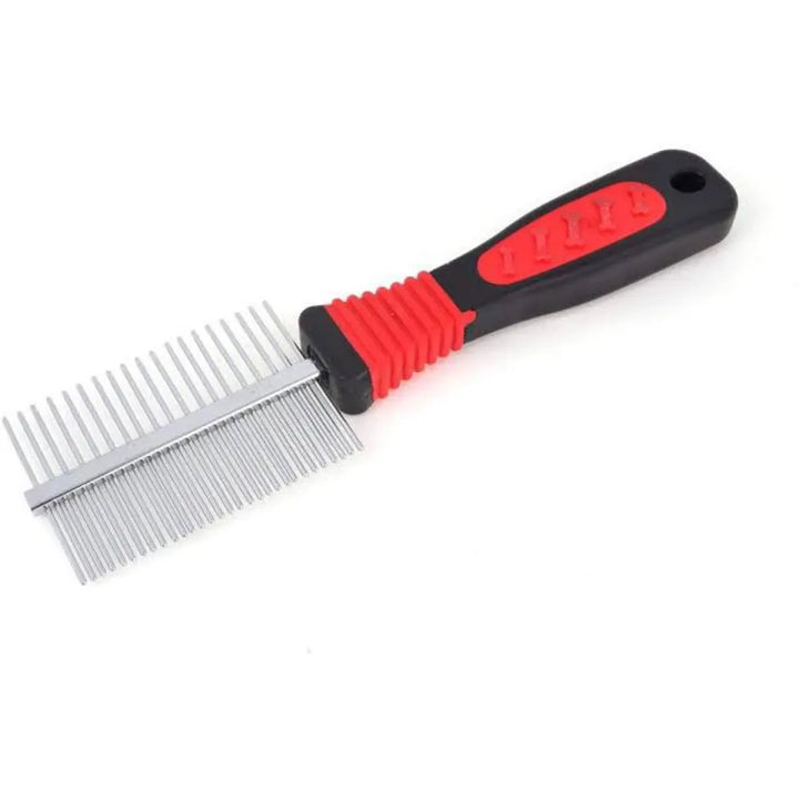 High-Quality Rubber Grip Pets Comb – Comfortable Grooming Comb for Cats & Dogs