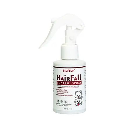 Fluffur HairFall Control Spray for Cats & Dogs – Reduce Shedding & Promote Healthy Coat