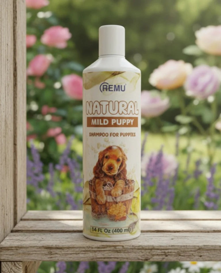 Remu Natural Mild Puppy Shampoo – 500ml | Gentle Puppy Shampoo