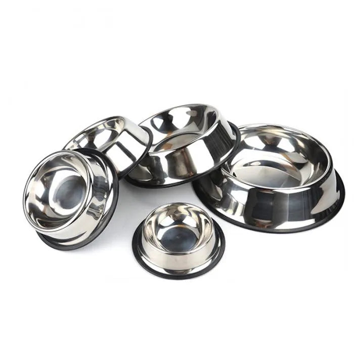 High Quality Steel Cat Feeding Bowl – All Sizes | Stainless Steel Cat Bowl