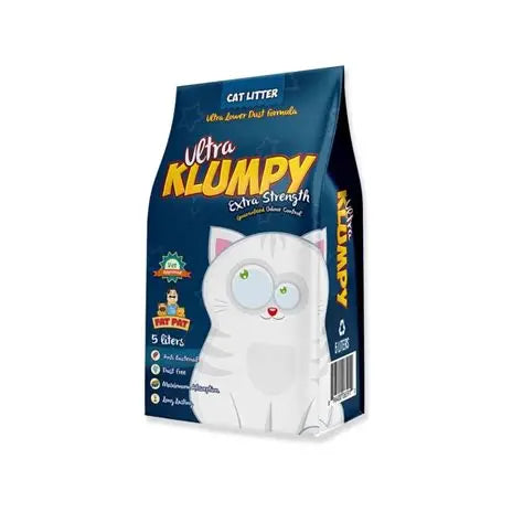 Ultra Klumpy Cat Litter 5L – Scented Premium  5liter Bentonite Cat Litter