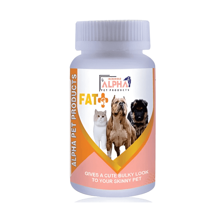 Alpha Fat Plus Supplement for Skinny Pets – Healthy Weight Gain for Cats & Dogs