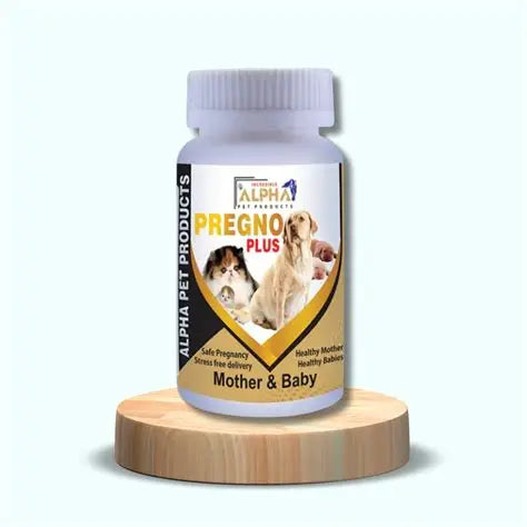 Pregno Plus by Alpha Pet – Pregnancy Supplement for Cats & Dogs