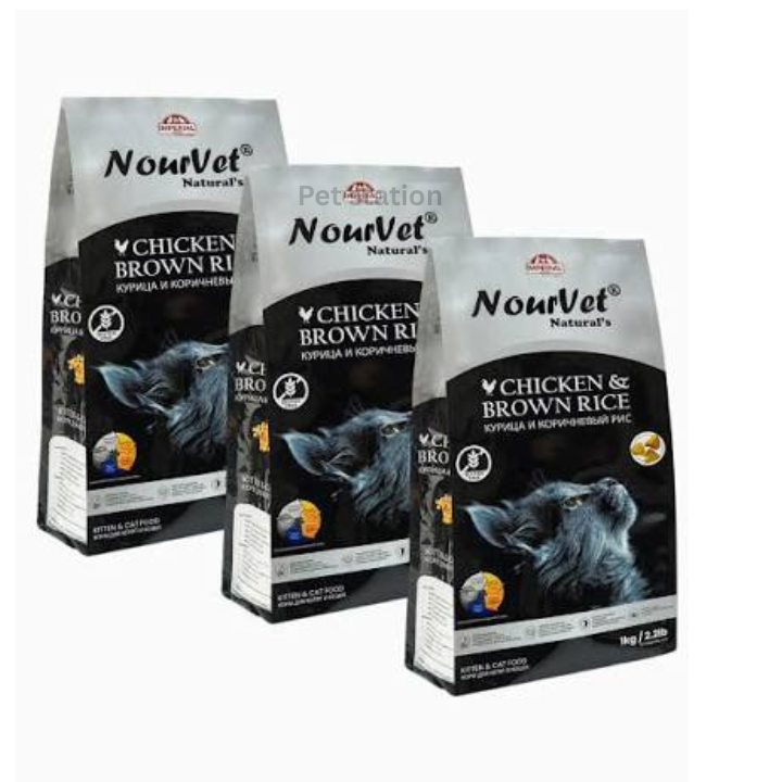 Nourvet Natural Cat Food – 1 KG