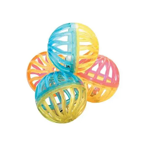 Cat Toys Ball with Bells – 4 in 1 Set