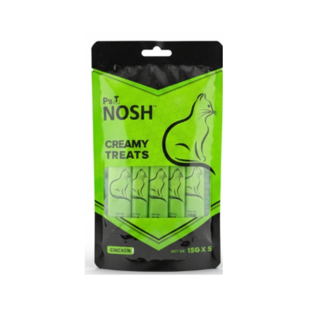 Pet Nosh Creamy Cat Treat – 75g | Delicious Creamy Cat Treat for All Ages