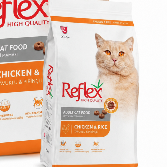 Reflex Adult Cat Food – Chicken n Rice 3kg