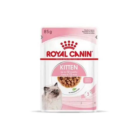 Royal Canin Kitten Pouch – Kitten Gravy 85g